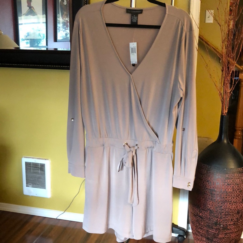 Romper XL warm taupe